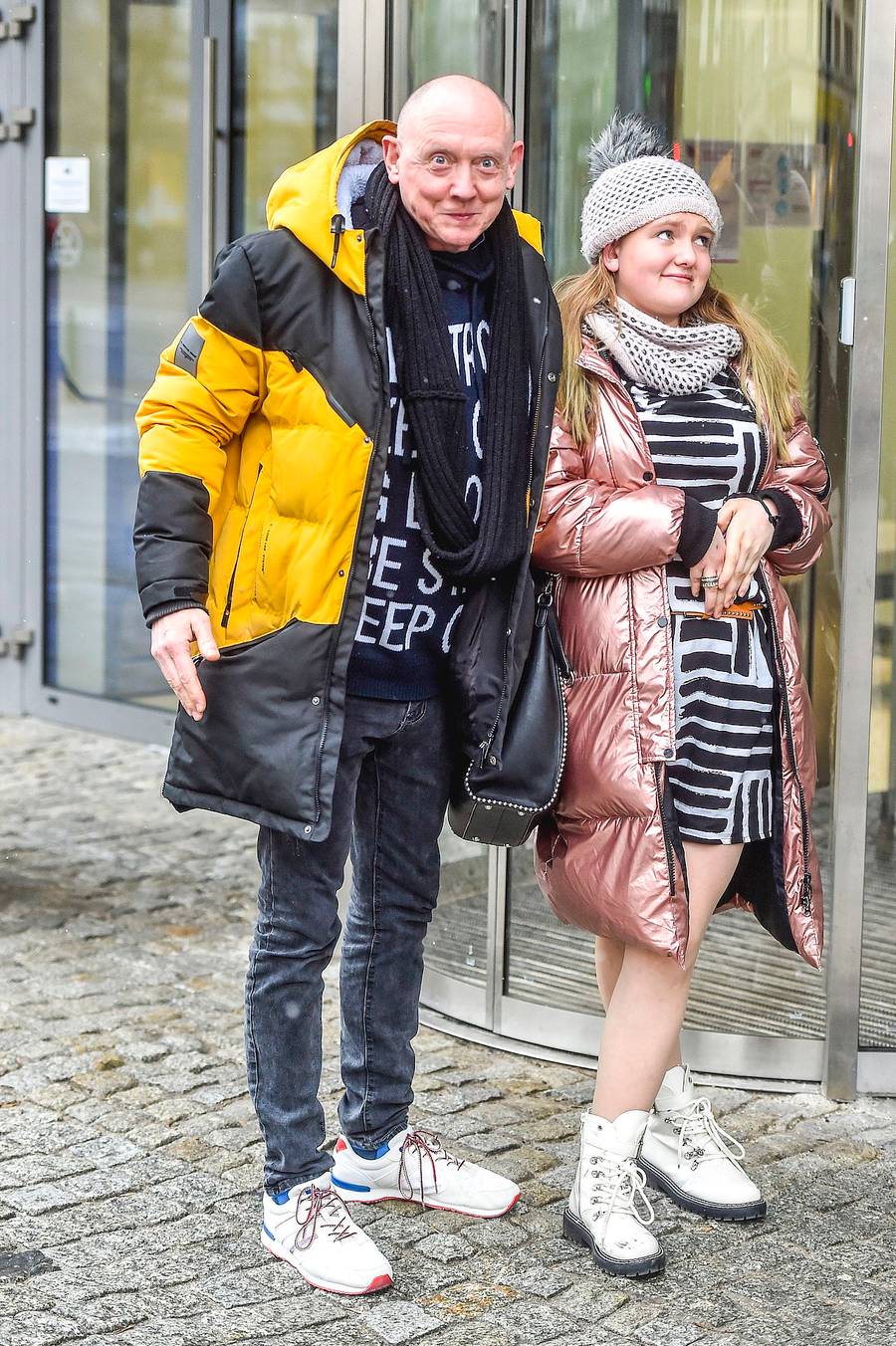 Paweł Burczyk z córką Wiktorią