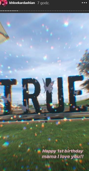 Bajkowe urodzinki córki Khloe Kardashian – True