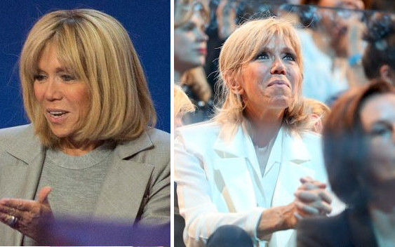 Zobaczcie, co się stało z twarzą Brigitte Macron (ZDJĘCIA)