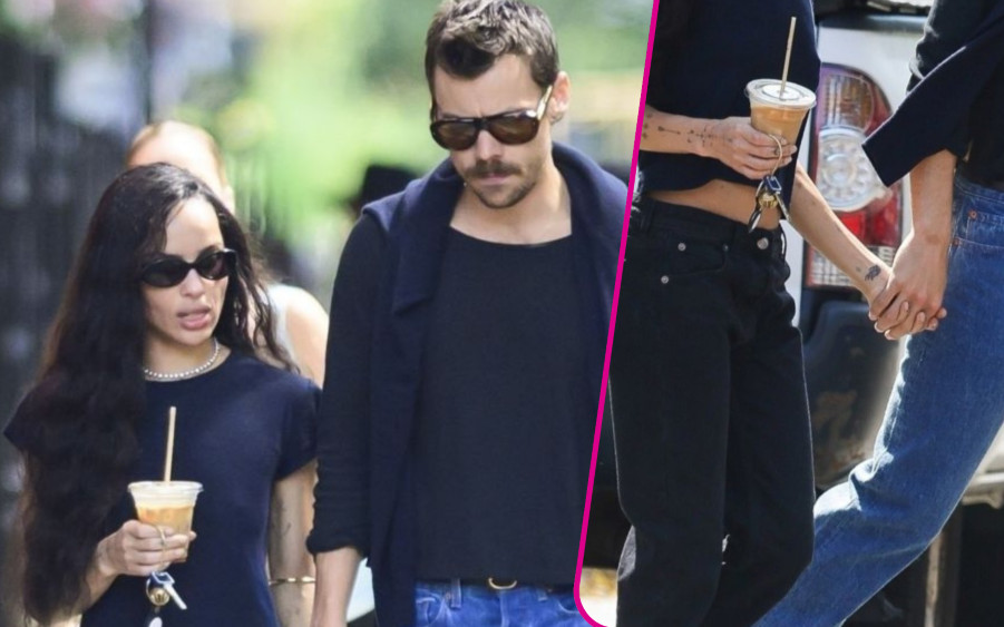 Harry Styles i Zoë Kravitz są parą! Po tych fotkach chyba nie ma już wątpliwości (PAPARAZZI)