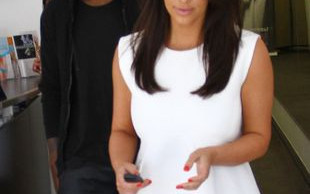 Kanye West nie odstępuje Kim Kardashian (FOTO)