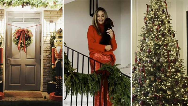 Rozenek udekorowała dom na święta, fot. Instagram