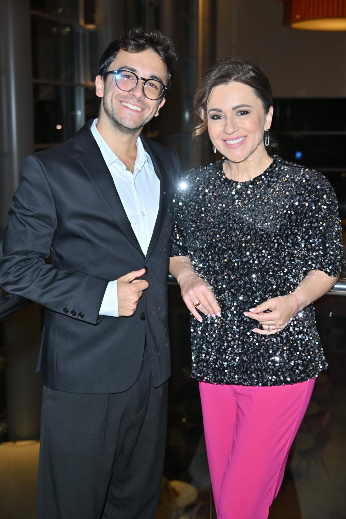 Beata Tadla z synem/KAPIF