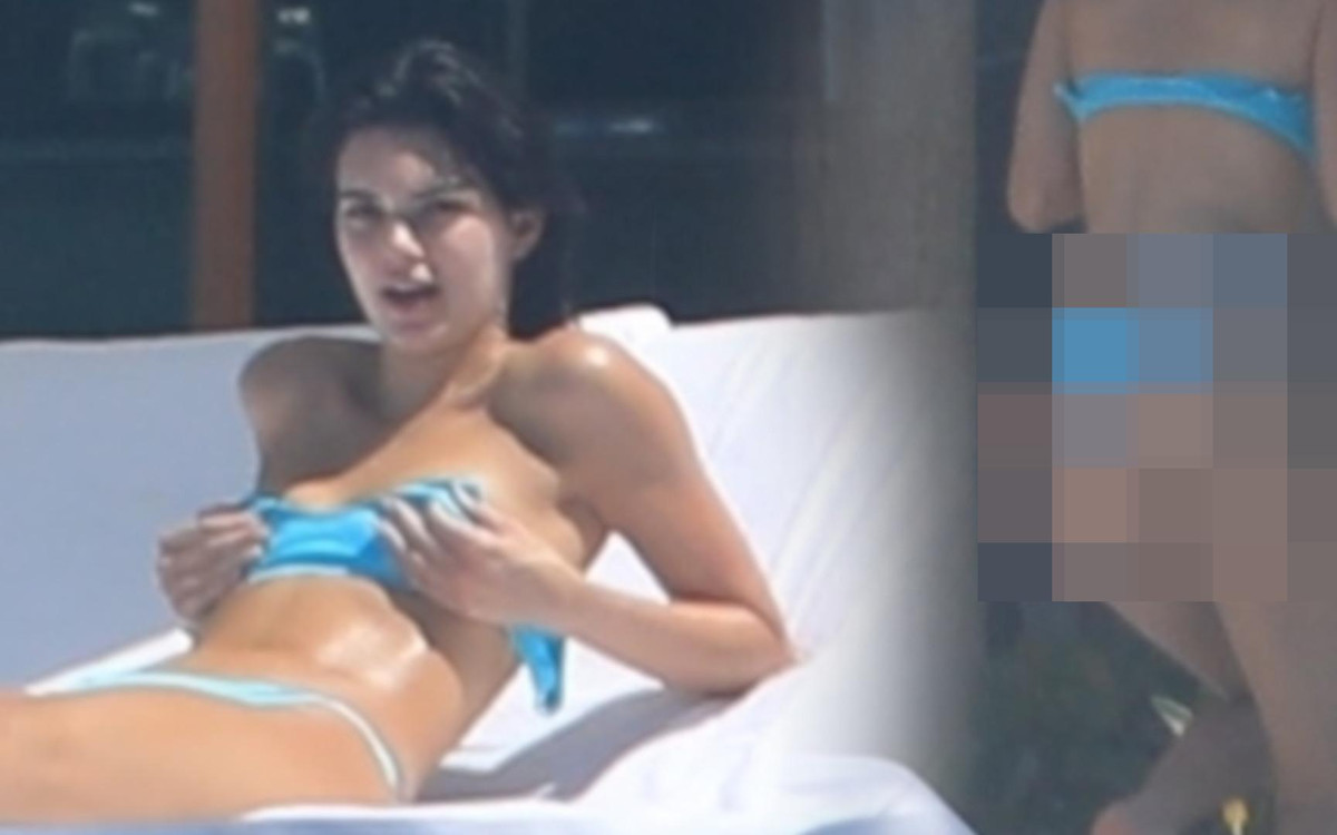 Kendall Jenner w BIKINI bez photoshopa i filtrów (ZDJĘCIA)