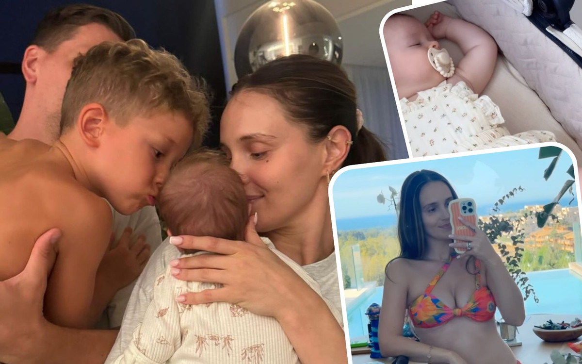 Marina Łuczenko chwali się ciałem trzy miesiące po porodzie. Fani: “Super figura”