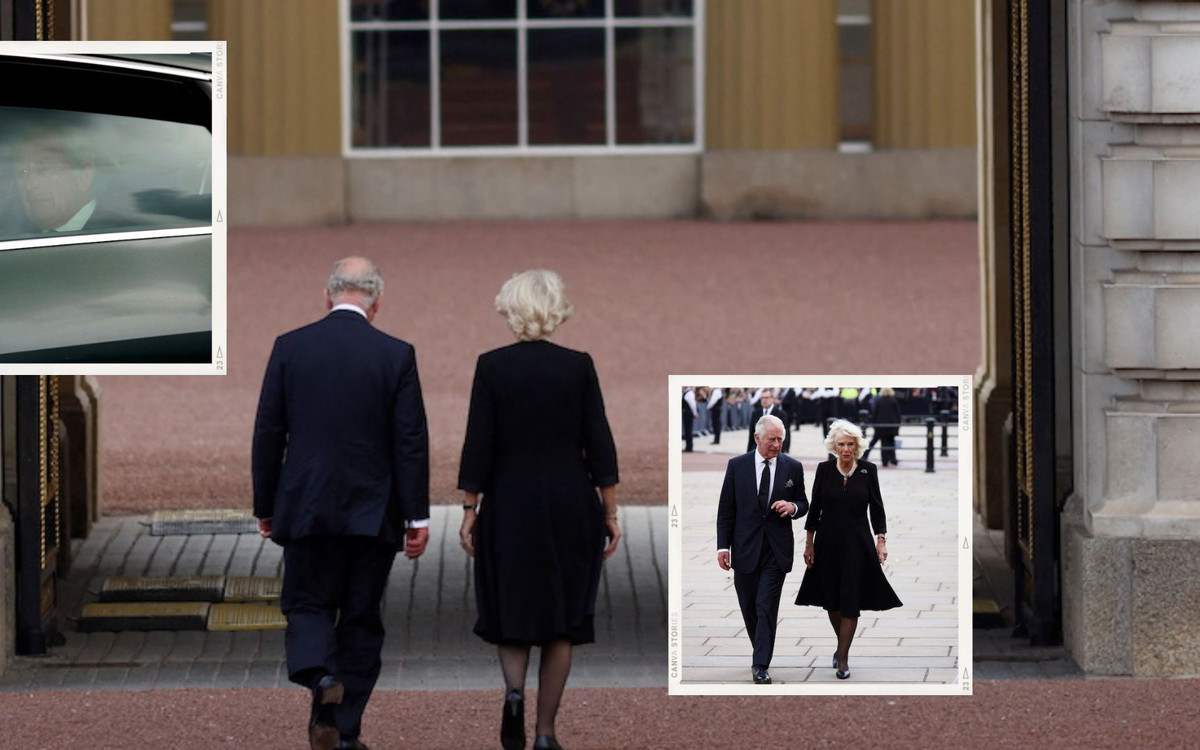 Król Karol III z Camillą po raz pierwszy przybył do Pałacu Buckingham jako monarcha Wielkiej Brytanii