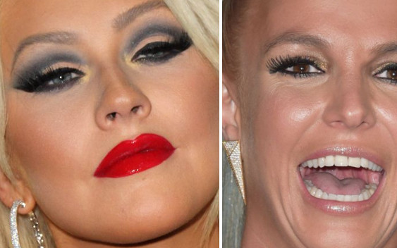 Gwiazdy, które noszą za dużo makijażu!