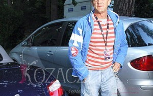 Pazura i nowa blondynka