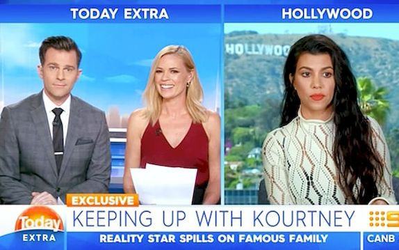 Nie spodziewasz się reakcji Kourtney na pytanie o Kim Kardashian