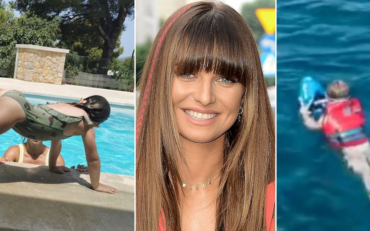 Anna Lewandowska chwali się talentem pływackim Klary: “Mała syrenka”