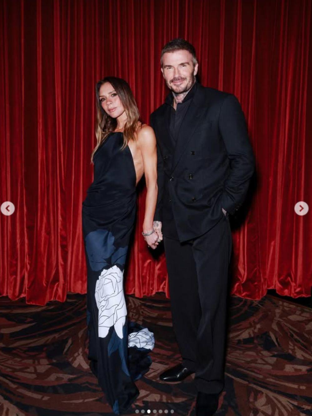 Impreza urodzinowa Beckhamów/Instagram/victoriabeckham