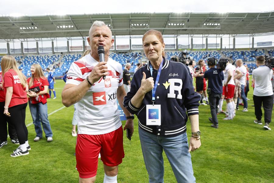 Mecz TVP kontra Artyści dla Fundacji TVP, fot. AKPA