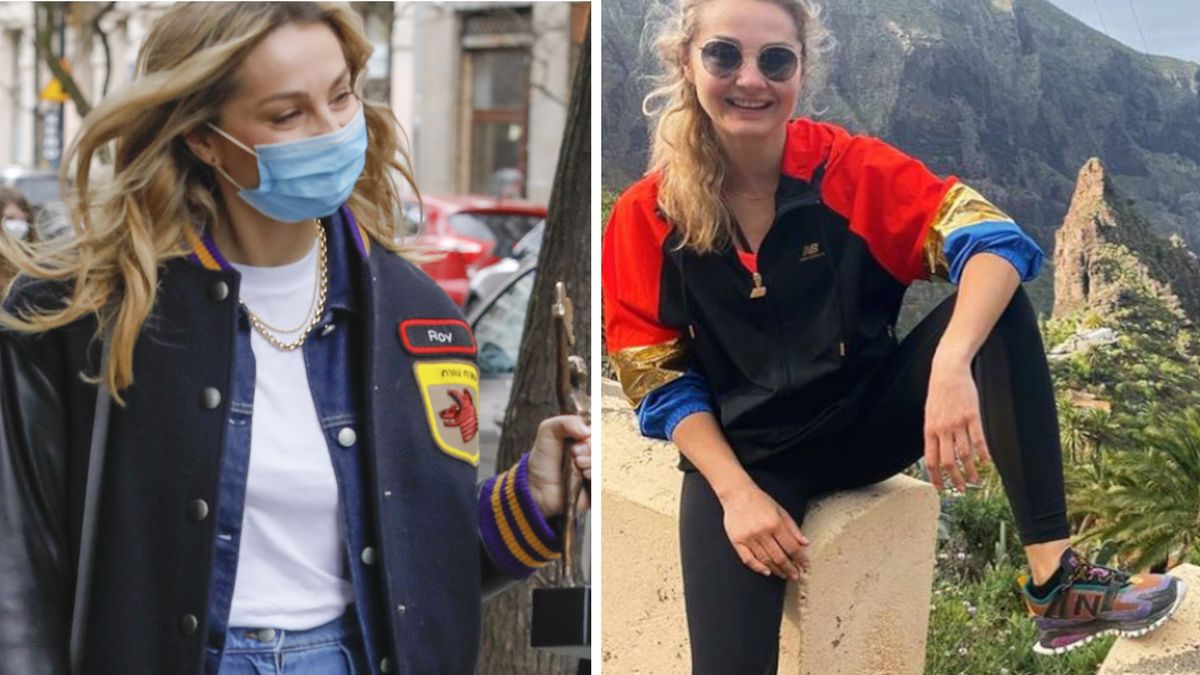 Małgorzata Socha na Teneryfie