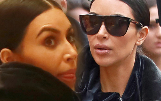 Fanki chciały zrobić selfie z Kim Kardashian (ZDJĘCIA)