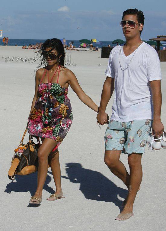 Kourtney Kardashian na początku kariery celebryckiej