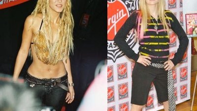 Shakira i Avril?