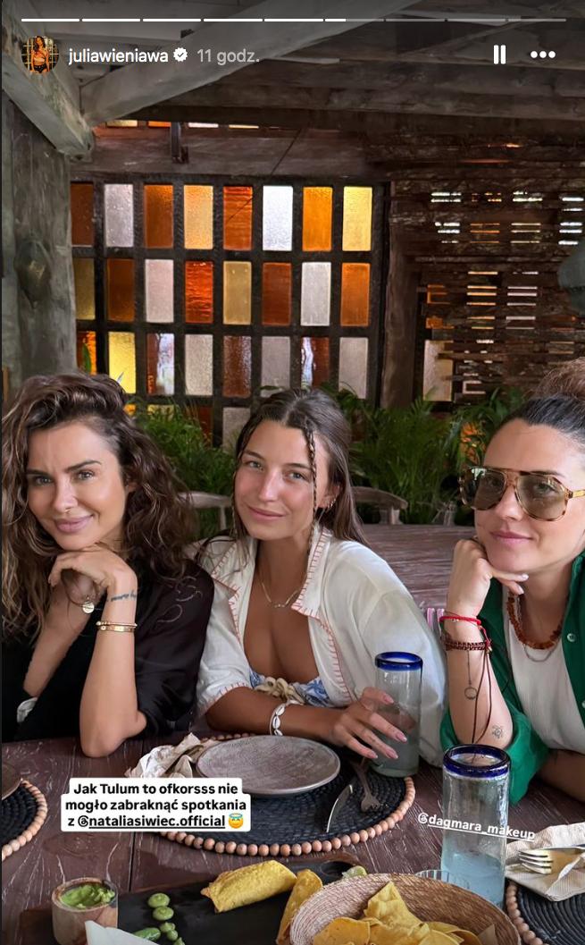 Julia Wieniawa i Natalia Siwiec w Meksyku