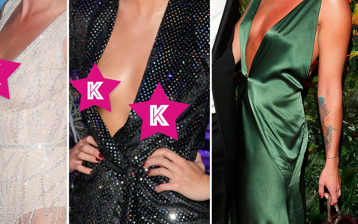 Lara Gessler nie lubi biustonoszy – często zostawia bieliznę w domu i odsłania DEKOLT