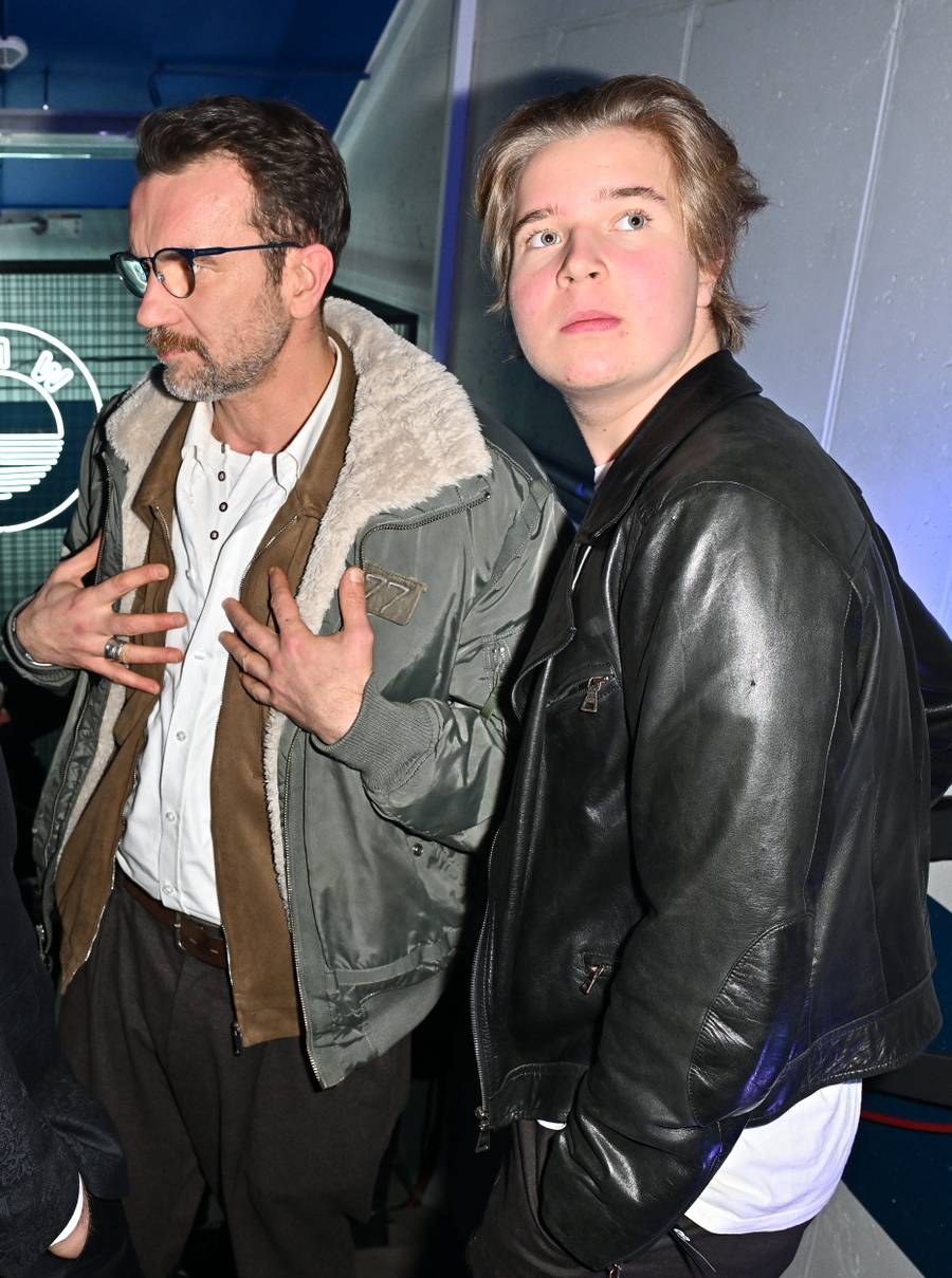 Tomasz Kot z synem Leonem, fot. KAPiF