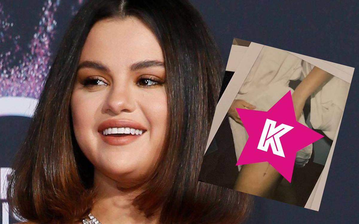 Selena Gomez zrobiła DUŻY tatuaż na udzie – na AMAs próbowała go ukryć