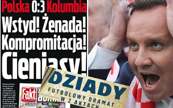 ŻENADA! CIENIASY! DZIADY! – nagłówki gazet po przegranym meczu SZOKUJĄ!
