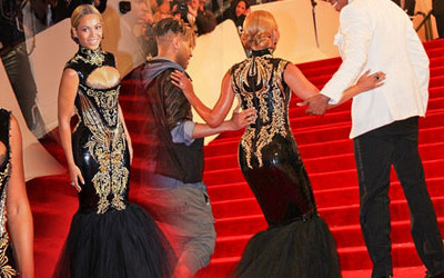 Beyonce nie mogła chodzić w sukience Pucci (FOTO)