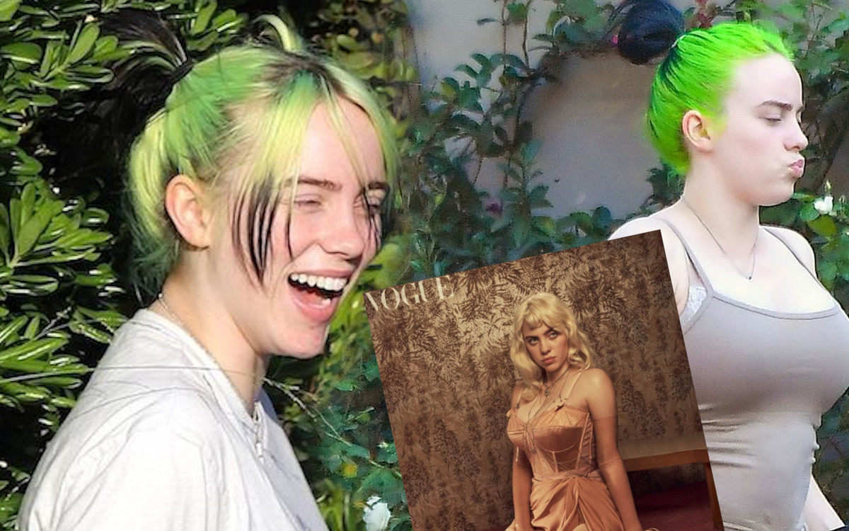 WOW! Billie Eilish w brytyjskim Vogue’u. Pozuje w bieliźnie