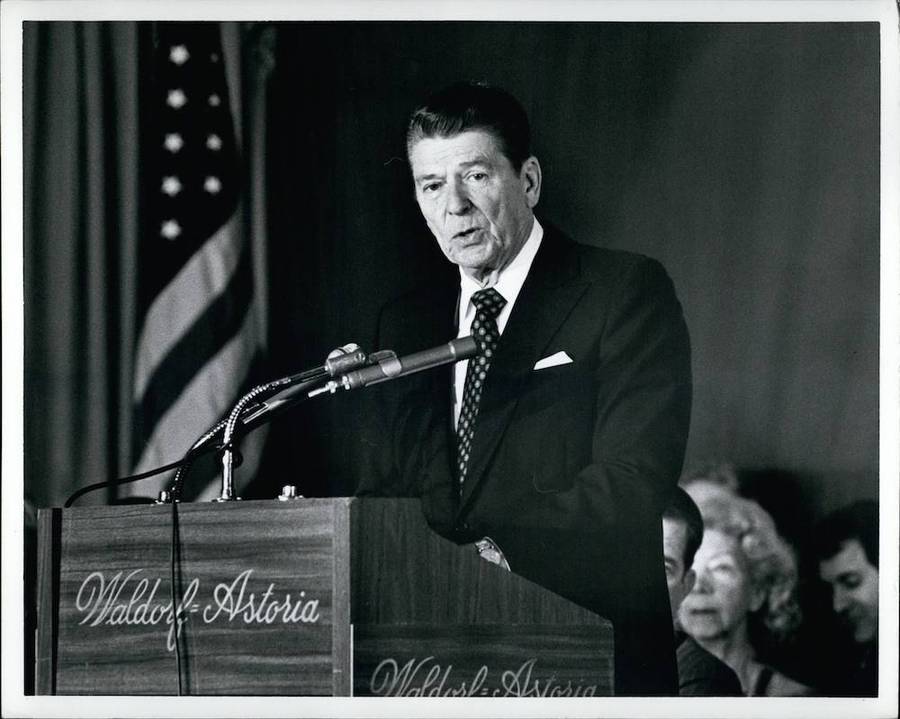 Ronald Reagen cierpiał na Alzheimera. Fot. Keystone Pictures USA / Zuma Press / Forum