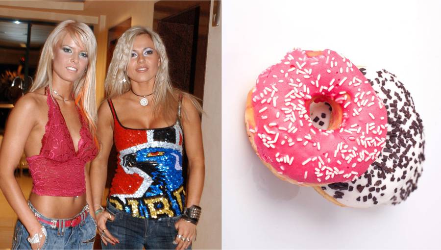 Polskie gwiazdy jako pączki. Na kogo masz ochotę? Wieniawa, Lewandowska, a może Gessler?