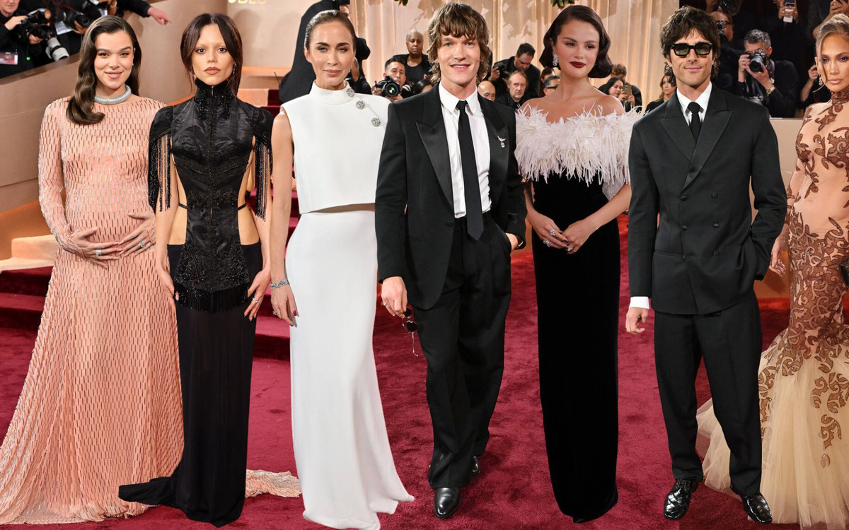 Złote Globy 2026. Tłumy gwiazd na czerwonym dywanie: Ariana Grande, Selena Gomez, Jennifer Lopez