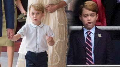 Mały książę George zjadł żywą mrówkę!