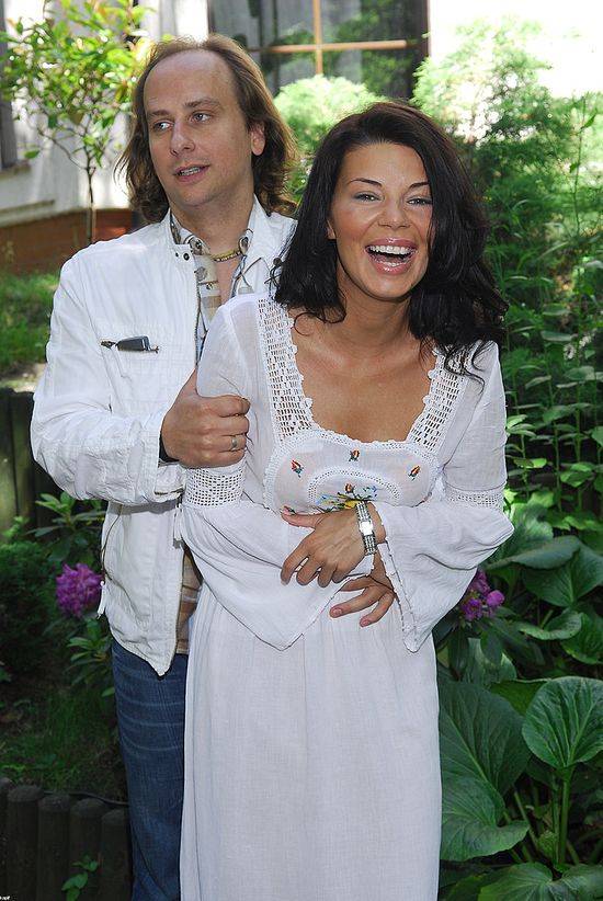 Edyta Górniak z Dariuszem Krupą