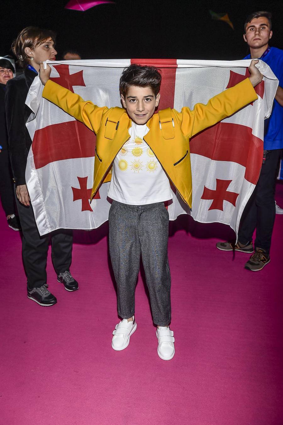 Eurowizja Junior 2019 w Gliwicach – mamy czym się pochwalić! Jacek Kurski z żoną wpierają uczestników za kulisami (ZDJĘCIA)