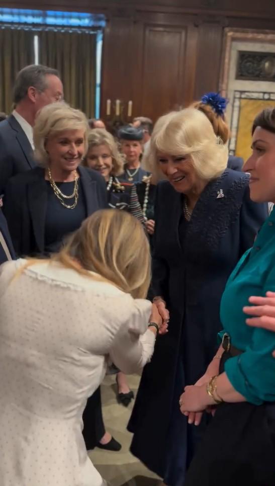 Kamila i Sarah Jessica Parker w publicznej bibliotece Nowego Jorku, fot. Instagram