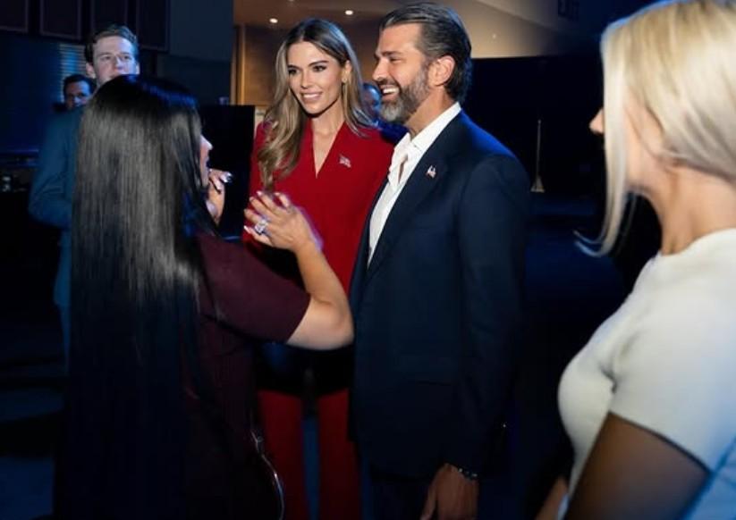 Donald Trump Jr i Bettina Anderson, fot. Instagram