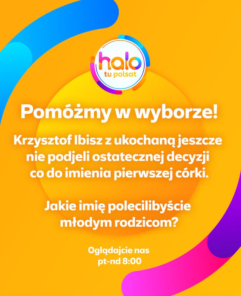 Krzysztof Ibisz szuka imienia dla córki