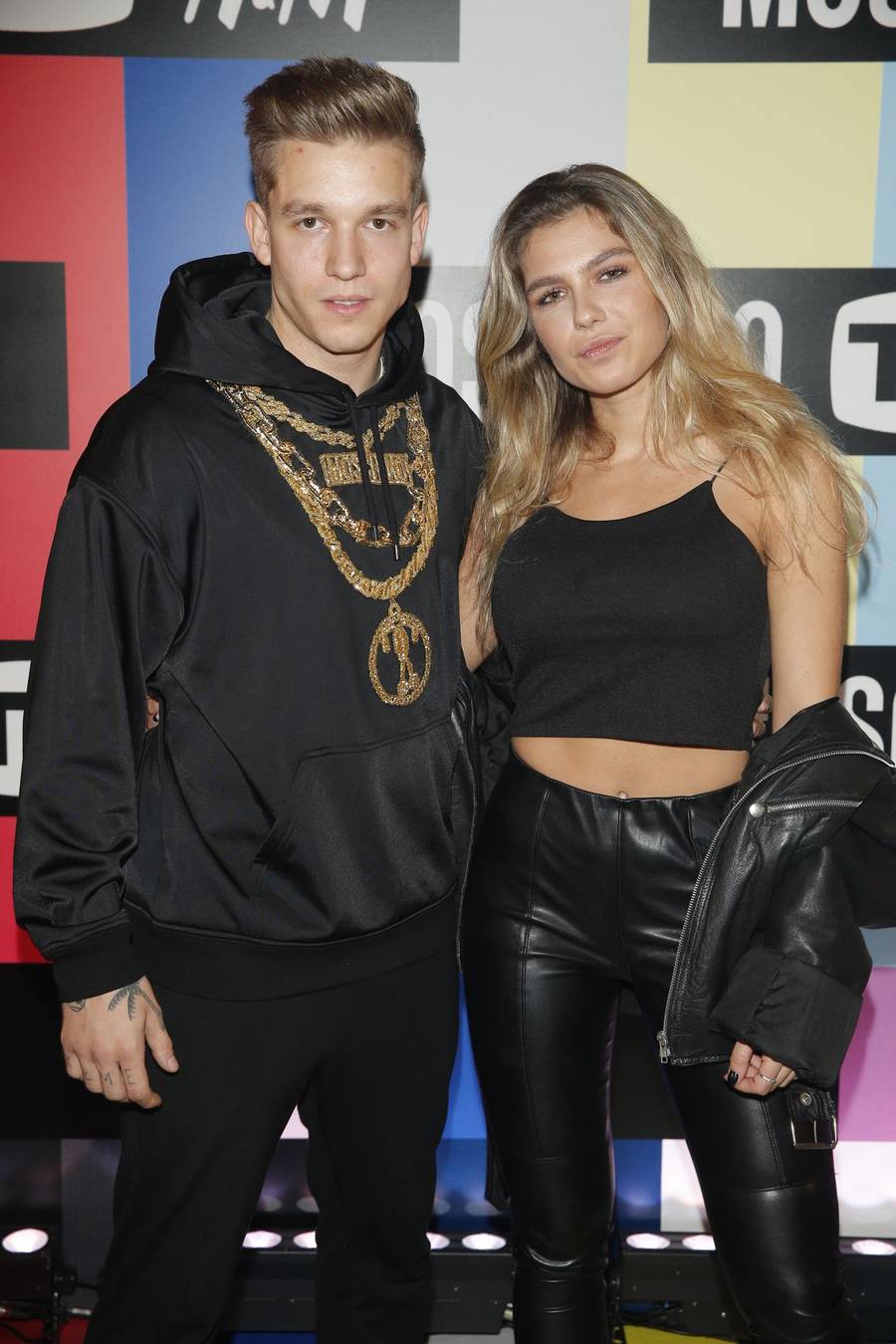 Gwiazdy na pokazie kolekcji Moschino dla HM