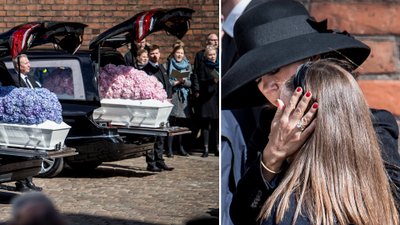 Pogrzeb trójki dzieci Andersa Holcha Povlsena. Alfred, Alma i Agnes zginęły w zamachu terrorystycznym na Sri Lance (ZDJĘCIA)