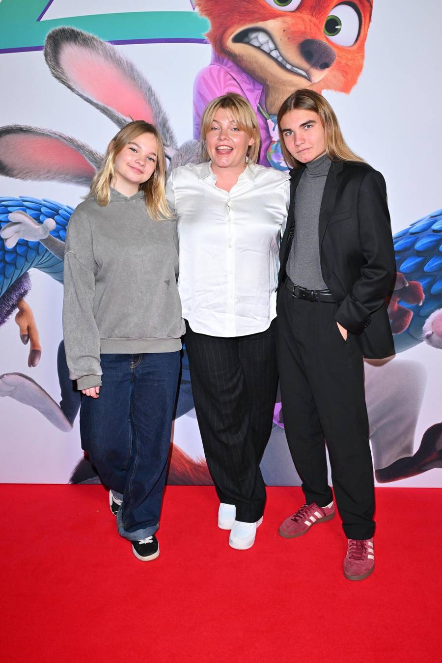 Ania Dąbrowska z dziećmi, fot.: KAPiF