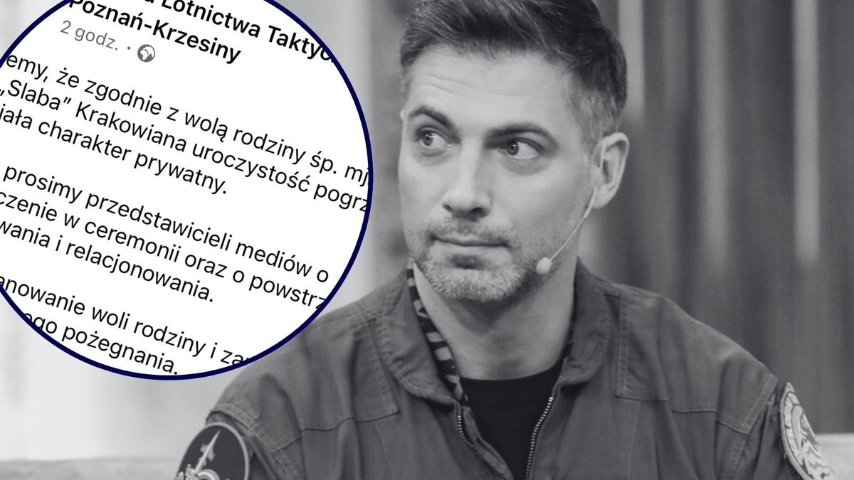 Pogrzeb mjr. „Slaba” Krakowiana. Rodzina zwróciła się z jednym apelem