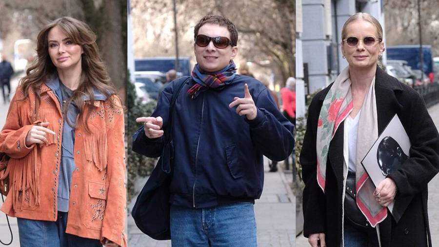 Tłum gwiazd przed studiem "DDTVN", fot. KAPIF