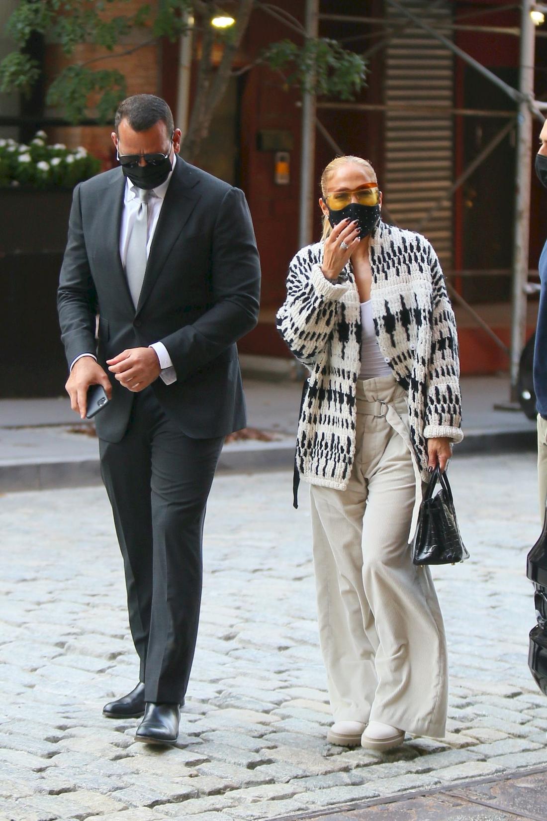 Jennifer Lopez i Alex Rodriguez idą na lunch