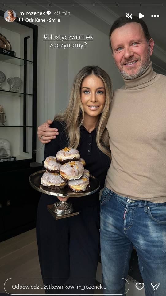 Małgorzata Rozenek-Majdan i Radosław Majdan, fot. Instagran