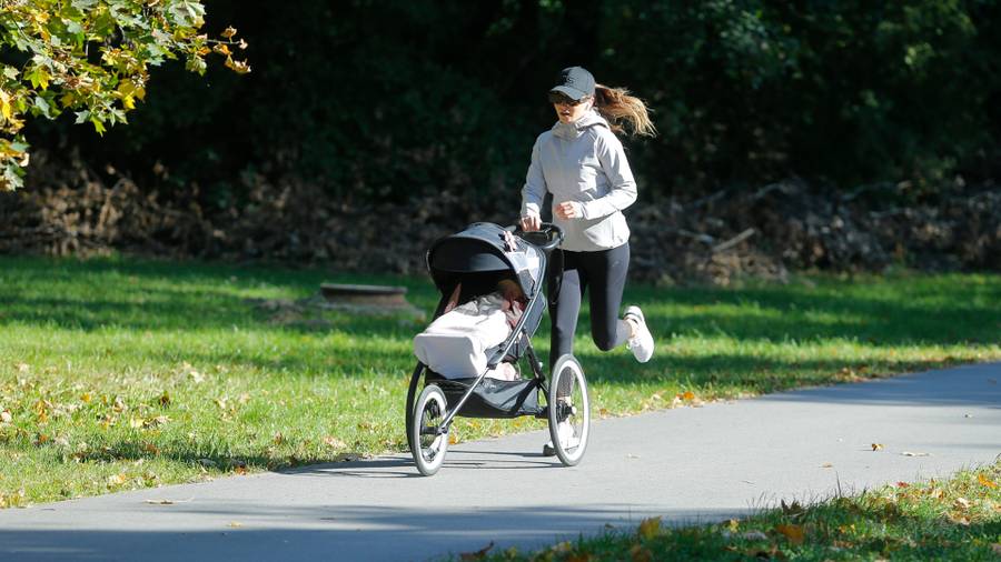 Anna Lewandowska trenuje z Laurą
