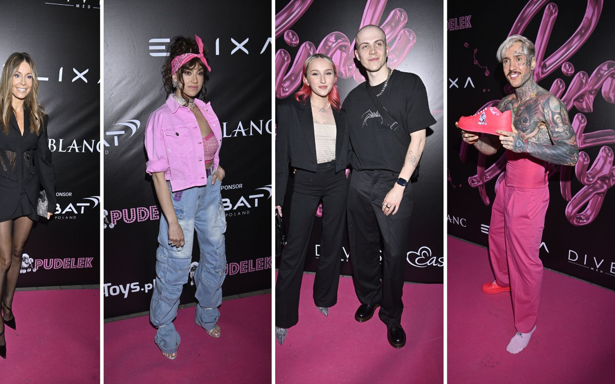 Pink Party. Stifler w gorsecie, Małgorzata Rozenek w czerni, Magda Gessler, Joanna Krupa, Hania z Genzie…