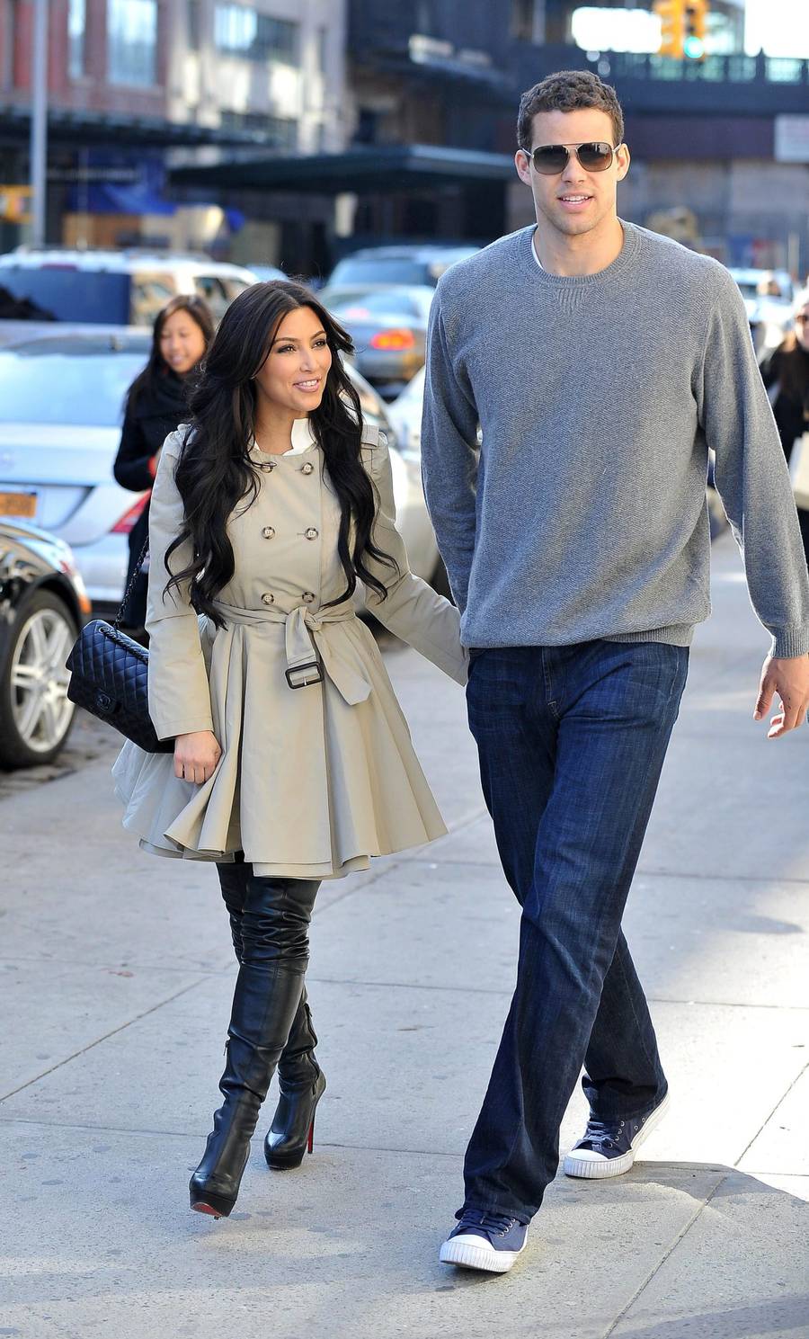 Kim Kardashian z byłym mężem, Krisem Humphries