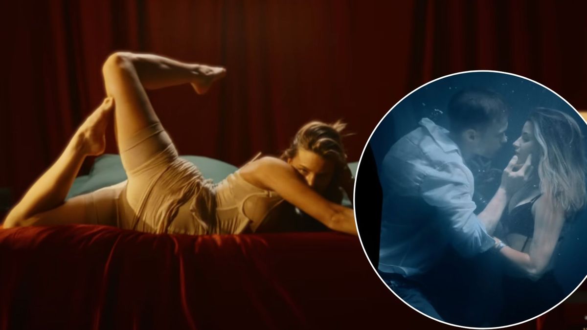 Julia Wieniawa w klipie z Zakościelnym