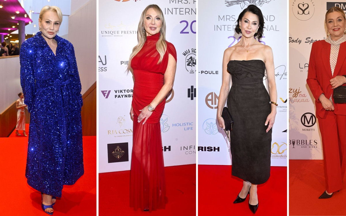 Plejada gwiazd na gali Mrs. Poland International! W czerwieni Ostrowska-Królikowska, Emilia Komarnicka, Helena Deeds (FOTO)