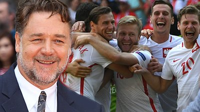 Euro 2016: Russell Crowe znowu kibicuje naszym!
