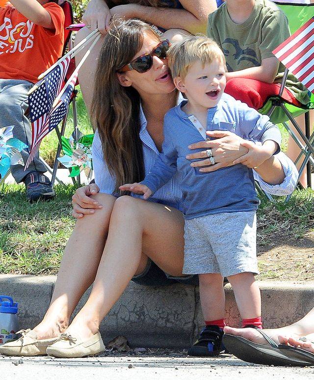 Ben Affleck i jego rodzinka